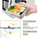 Contenedor de almacenamiento de plástico moderno: organizador elegante y que ahorra espacio