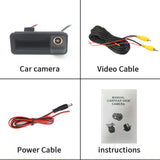 170° HD Car Rear View Camera with AHD/CVBS Signal and Parking Guidelines