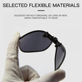 Fashionable Polarized Myopia Glasses Clip – Night Vision & UV Protection for Drivers