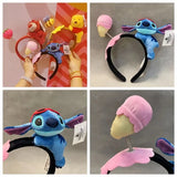 Stitch Hairband – Cute Cartoon Anti-Slip Hair Band for Skincare & Cosplay