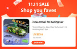 RC Building Block Car Kit – DIY Remote Control Toy with Motors & Battery for Teens and Adults