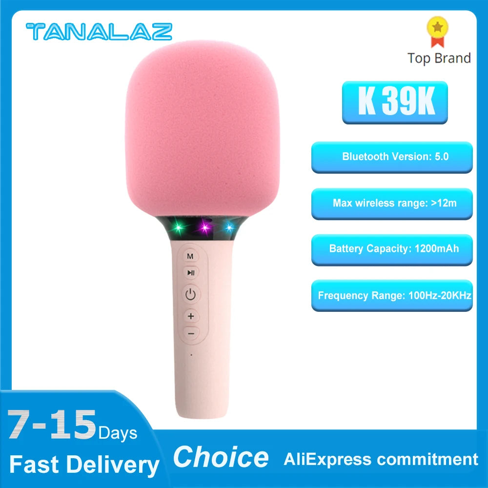 Wireless Handheld Condenser Microphone for KTV and Live Performances