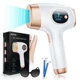 3-in-1 IPL Laser Hair Removal Device - 999,999 Flashes Permanent Hair Remover for Women & Men