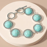 Boho Pearl Beaded Charm Bracelet for Women – Adjustable Vintage Style Jewelry