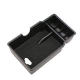 Center Console Organizer Tray for Cars – Dual-Layer Armrest Storage Box Insert