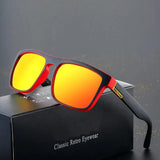 Men's Square Polarized Sunglasses – UV400 Protection & Stylish Acetate Frame