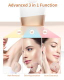 3-in-1 IPL Laser Hair Removal Device - 999,999 Flashes Permanent Hair Remover for Women & Men