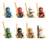 Mini Action Figures Set with Weapons – Compatible with Lego Building Blocks