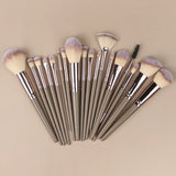 20-Piece Professional Makeup Brush Set for Flawless Beauty Application