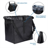Papelera portátil plegable para coche: papelera colgante impermeable