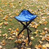 Portable Folding Triangle Stool – Compact Outdoor Chair for Camping, Beach & Fishing