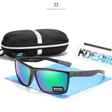 KDEAM Scratch-Resistant Polarized Sunglasses for Men – UV400 Protection, Integral Spring Hinges,