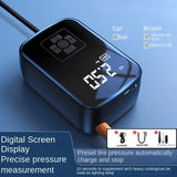 Portable Wireless Car Air Pump with Digital Display & Multi-Mode Inflation