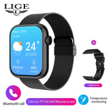2024 Smart Watch with Wireless Charging, Bluetooth Calls & Fitness Tracking