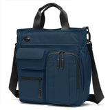 Men’s Oxford Business Laptop Satchel – Soft Zipper Shoulder Bag for Work & Travel
