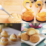 Boquillas de acero inoxidable para crema: boquillas profesionales para glaseado de pasteles para pasteles perfectos
