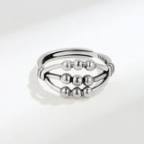 Trendy Geometric Spinner Ring for Women – Fashion Statement Cocktail Jewelry