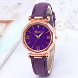 Men’s Luxury Quartz Watch – Waterproof, Glow-in-the-Dark, Stainless Steel & Leather Strap