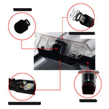 Custom LED Door Projector Lights for FIAT 500X 500L - OEM Ghost Shadow Welcome Lights