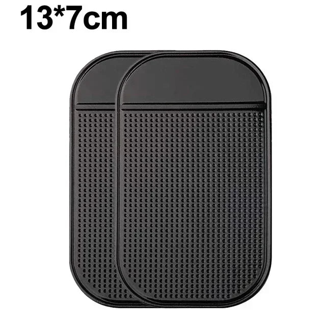 Almohadilla antideslizante de silicona para salpicadero de coche: soporte para guardar el teléfono