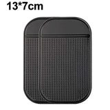Almohadilla antideslizante de silicona para salpicadero de coche: soporte para guardar el teléfono