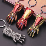 Marvel Avengers Iron Man Infinity Gauntlet Keychain – Official Collectible Keyring