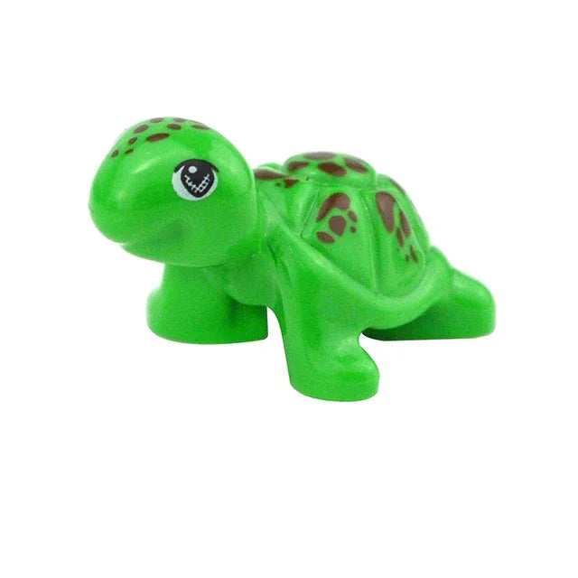 Mini Animal Building Blocks – Small Particle Wildlife Figures for Creative Brick Play