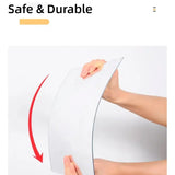 Heart-Shaped Acrylic Wall Mirror – Stylish & Shatterproof Home Décor