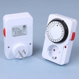 24-Hour Programmable Timer Switch - Smart Outlet for Energy Saving & Automation