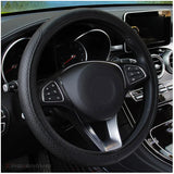 Universal Microfiber Leather Steering Wheel Cover – Four Season Breathable Skidproof Grip
