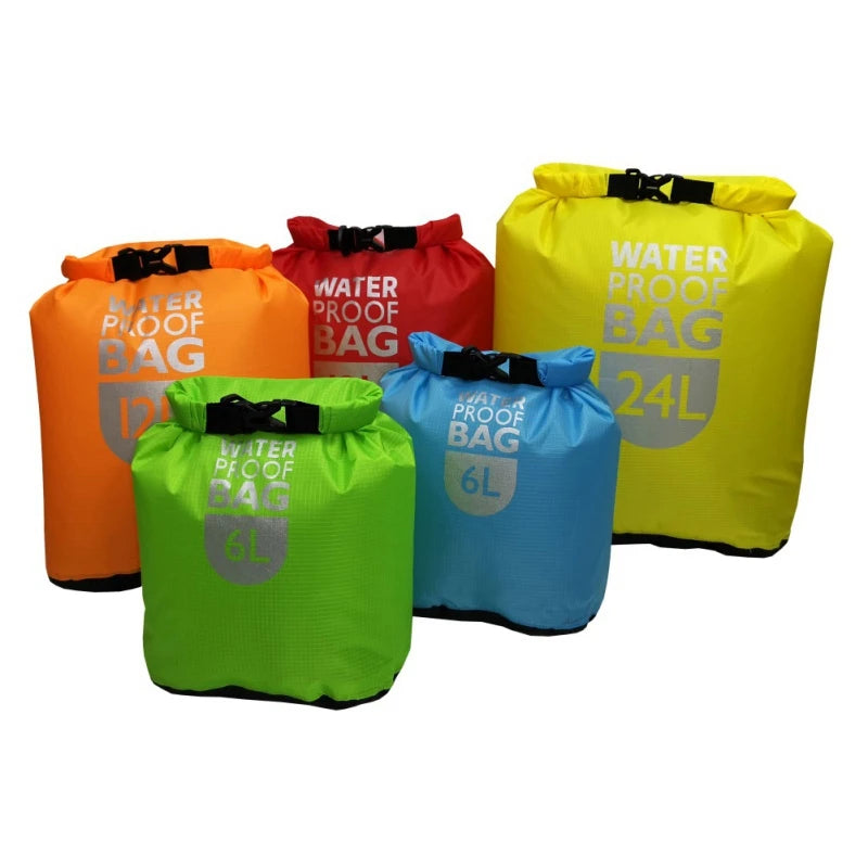 Lightweight Waterproof Dry Bag for Kayaking, Swimming & Camping – 6L to 24L
