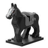 Medieval Knight & Animal Building Block Set - Compatible with Major Brands