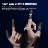 Gaming Finger Sleeves for PUBG Mobile - Ultra-Thin Touchscreen Gloves for Mobile Gaming