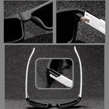 Women's Polarized Rectangle Sunglasses – UV Protection, Anti-Glare & Stylish Vintage Design