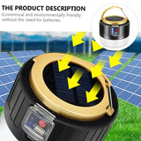 Solar Camping Light with Power Bank - 24000mAh Waterproof LED Lantern for Outdoor Emergencies