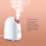 VIMYSHOW Facial Steamer – Nano Hot Steam Technology for Skin Hydration, Rejuvenation, and Pore Cleansing