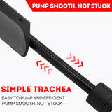 Mini Portable Bike Pump with Pressure Gauge for AV/FV Valves