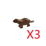Animal Building Block Set - Farm & Zoo Collection with Goose, Pig, Shark & More