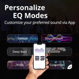 Portable Bluetooth 5.3 Speaker with 360° Surround Sound and IPX7 Waterproof