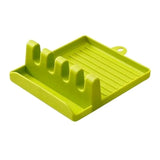 Non-Slip Kitchen Spoon and Spatula Holder Rack