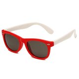 Gafas de sol clásicas de silicona para niños: protección UV400 para niños y niñas