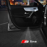 Audi LED Door Projector Lights - Custom Logo Welcome Lights for A1 A3 A4 A5 A6 Q3 Q5 Q7 Models