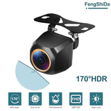 AHD 1080P Rear View Camera - 200° Fisheye Lens with Night Vision for Cars