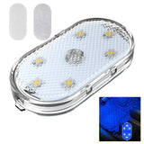 Lámpara de lectura LED táctil mini USB: lámpara compacta para interior de automóvil, 5 V, sensible al tacto, luz nocturna recargable