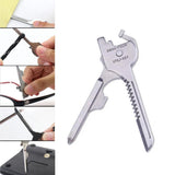 6-in-1 Stainless Steel Mini Multi-Tool Pocket Knife for Everyday Carry
