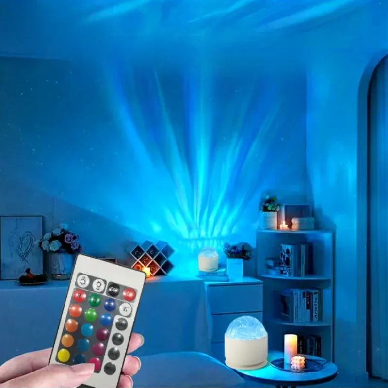 LED Holiday Light Projector with Built-in Battery and High Lumen Output