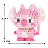 Disney Stitch & Mickey Mouse Micro Building Blocks – Creative Kids Toy Gift