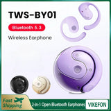 Auriculares inalámbricos OWS Auriculares Bluetooth con micrófonos Auriculares con sonido estéreo de alta fidelidad Auriculares deportivos táctiles inteligentes Auriculares impermeables para teléfono