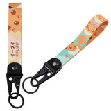 Pokémon Dinosaur Keychain - Cute Anime Keyring & Lanyard for Bags & Keys
