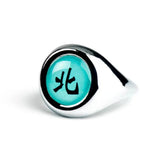 Akatsuki Itachi Cosplay Ring Set – Naruto Metal Jewelry for Men & Women